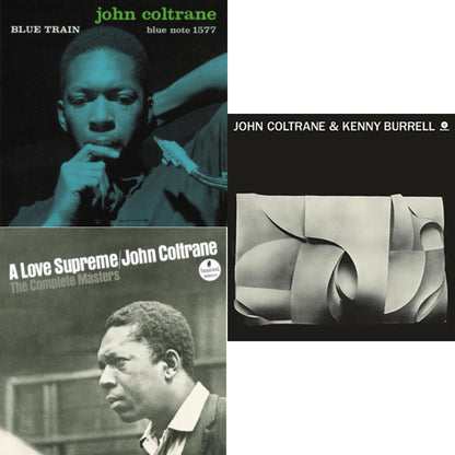 This is a 3 LP Vinyl SKU bundle.
1.This LP Vinyl is brand new.Format: LP VinylMusic Style: Hard BopThis item's title is: Blue TrainArtist: John ColtraneLabel: Blue NoteBarcode: 602537714100Release Date: 3/25/2014
2.This LP Vinyl is brand new.