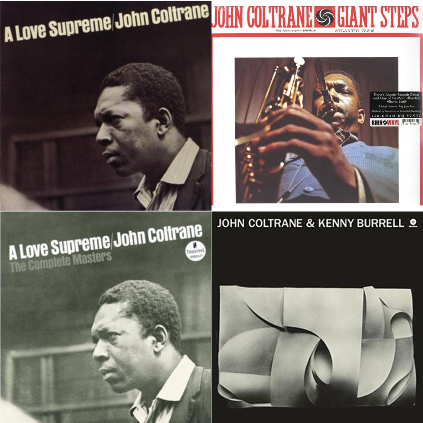 Love Supreme & Giant Steps & Love Supreme: Complete Masters & John Coltrane & Kenny Burrell
