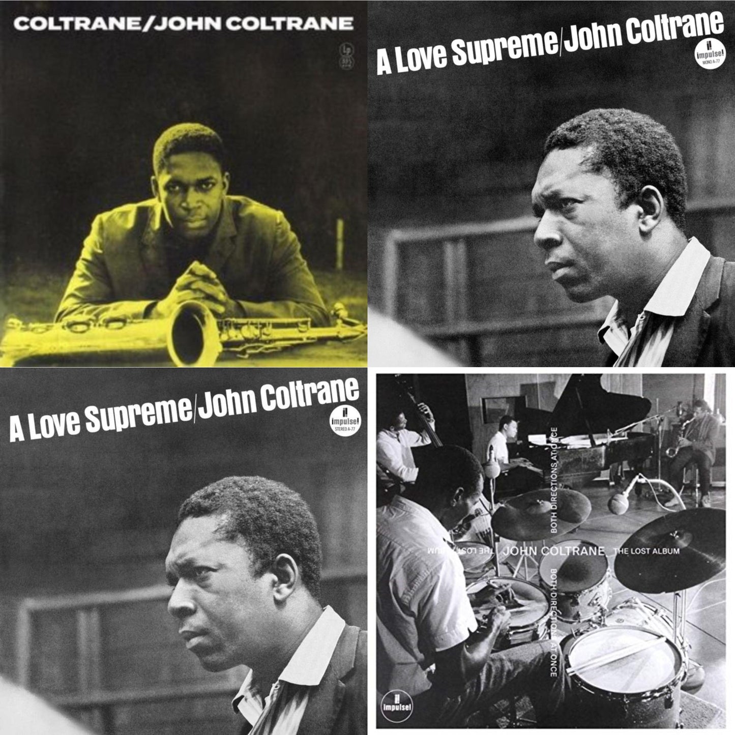 Coltrane (Yellow LP Vinyl) & Love Supreme (Monophonic Edition) (180G) & Love Supreme & Both Directions At Once: The Lost Album