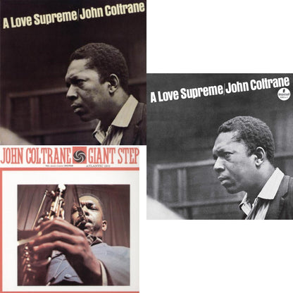 Love Supreme & Giant Steps & Love Supreme (Black Swirls LP Vinyl)