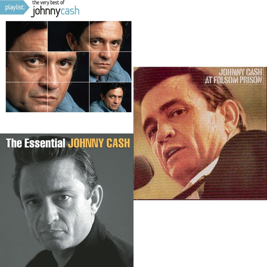 This is a 3 CD SKU bundle.
1.This CD is brand new.Format: CDMusic Style: CountryThis item's title is: At Folsom PrisonArtist: Johnny CashLabel: ColumbiaBarcode: 074646595527Release Date: 10/19/1999
2.This CD is brand new.