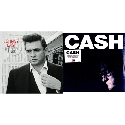 Johnny Cash - American Iv: The Man Comes Around & Rebel Sings (Crystal Clear & Solid Silver LP Vinyl)