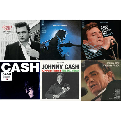 This is a 6 LP Vinyl SKU bundle.
1.This LP Vinyl is brand new.Format: LP VinylMusic Style: CountryThis item's title is: At Folsom PrisonArtist: Johnny CashLabel: LEGACYBarcode: 194397640113Release Date: 8/7/2020
2.This LP Vinyl is brand new.