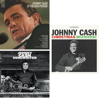 At Folsom Prison & Songwriter & Christmas: There'll Be Peace In The Valley