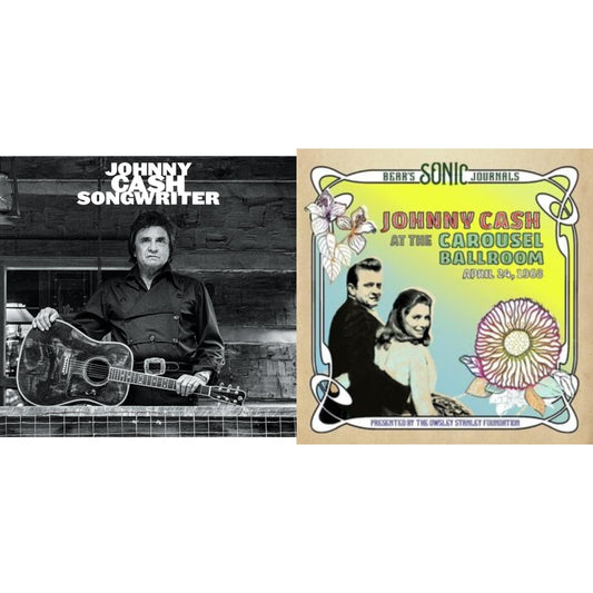 Bear's Sonic Journals: Johnny Cash, At The Carousel Ballroom, April 24, 1968 (2LP) & Songwriter