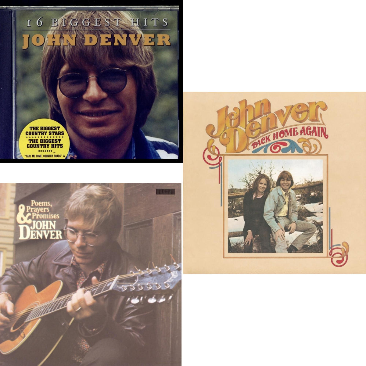 Back Home Again & Poems Prayers & Promises & 16 Biggest Hits