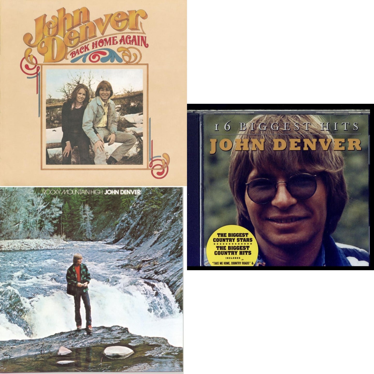 Back Home Again & Rocky Mountain High & 16 Biggest Hits