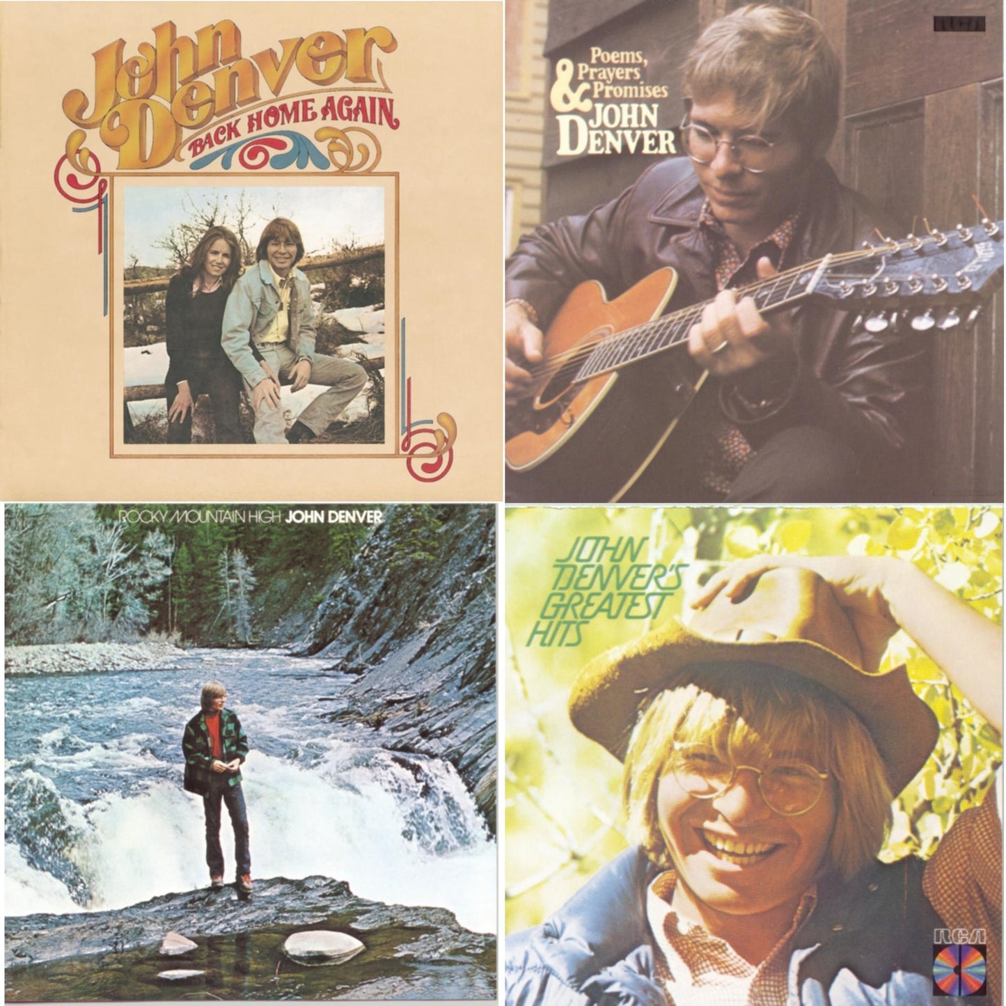 Back Home Again & Poems Prayers & Promises & Rocky Mountain High & Greatest Hits