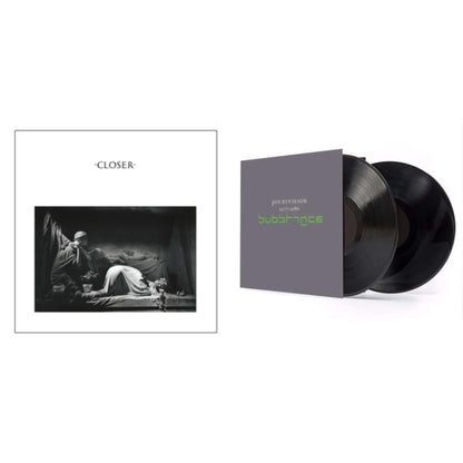 This is a 2 LP Vinyl SKU bundle.
1.This LP Vinyl is brand new.Format: LP VinylMusic Style: Post-PunkThis item's title is: Closer  (180G)Artist: Joy DivisionLabel: RHINO/WARNER BROS.Barcode: 825646183913Release Date: 6/29/2015
2.This LP Vinyl is brand new.