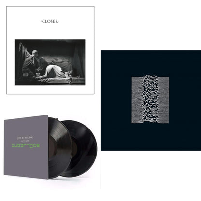 This is a 3 LP Vinyl SKU bundle.
1.This LP Vinyl is brand new.Format: LP VinylMusic Style: New WaveThis item's title is: Unknown PleasuresArtist: Joy DivisionLabel: RHINO/WARNER BROS.Barcode: 825646183906Release Date: 6/29/2015
2.This LP Vinyl is brand new.