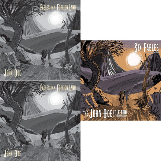 Fables In A Foreign Land & Fables In A Foreign Land (Black With Gold Swirl LP Vinyl) (I) & Six Fables Recorded Live At The Bunker (Marble Smoke LP Vinyl)