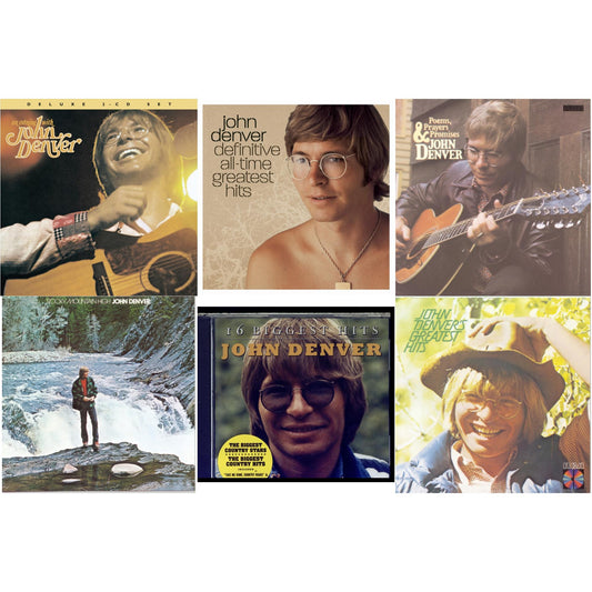 Evening With John Denver & Definitive All Time Greatest Hits & Poems Prayers & Promises & Rocky Mountain High & 16 Biggest Hits & Greatest Hits