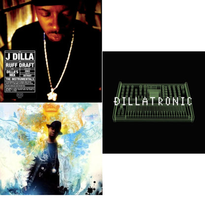 This is a 3 LP Vinyl SKU bundle.
1.This LP Vinyl is brand new.Format: LP VinylMusic Style: ConsciousThis item's title is: Ruff Draft: Dilla's Mix The InstrumentalsArtist: J DillaLabel: Pay Jay ProductionsBarcode: 706091001611Release Date: 6/8/2018
2.This LP Vinyl is brand new.