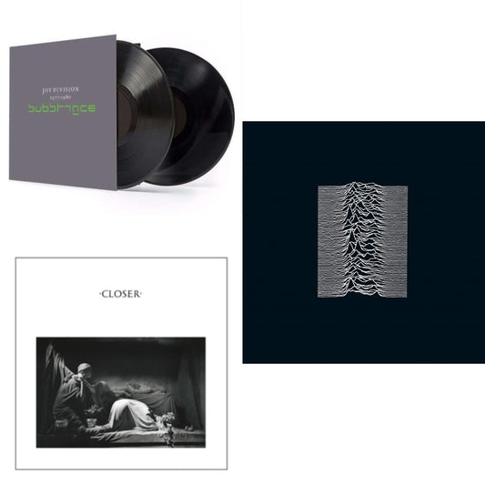 This is a 3 LP Vinyl SKU bundle.
1.This LP Vinyl is brand new.Format: LP VinylMusic Style: Post-PunkThis item's title is: Substance (2LP/180G)Artist: Joy DivisionLabel: RHINO/WARNER BROS.Barcode: 825646183937Release Date: 7/24/2015
2.This LP Vinyl is brand new.