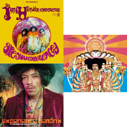 Axis: Bold As Love (180G) & Are You Experienced (180G) & Experience Hendrix: Best Of Jimi Hendrix (2LP/150G)