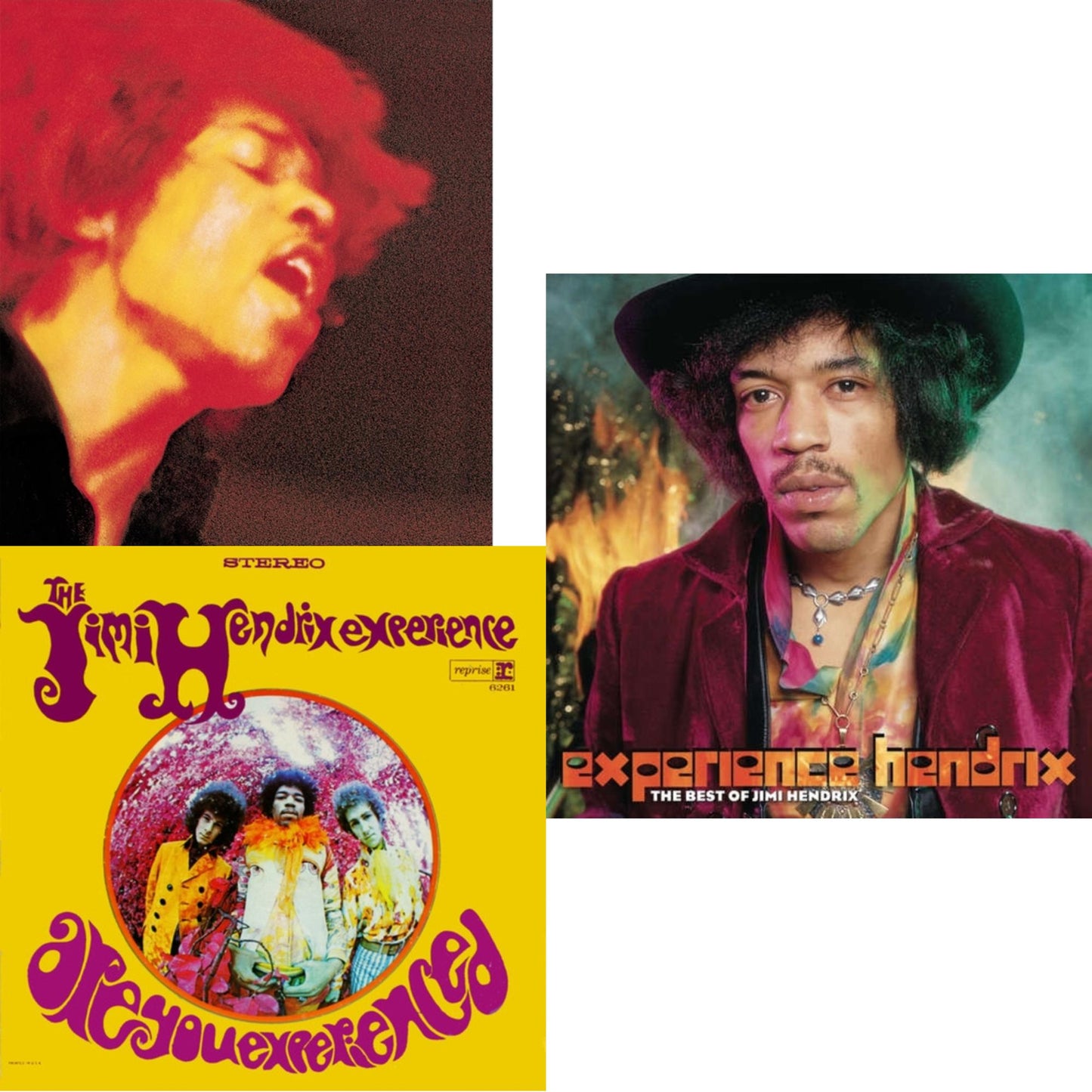 Electric Ladyland (180G) & Are You Experienced (180G) & Experience Hendrix: Best Of Jimi Hendrix (2LP/150G)