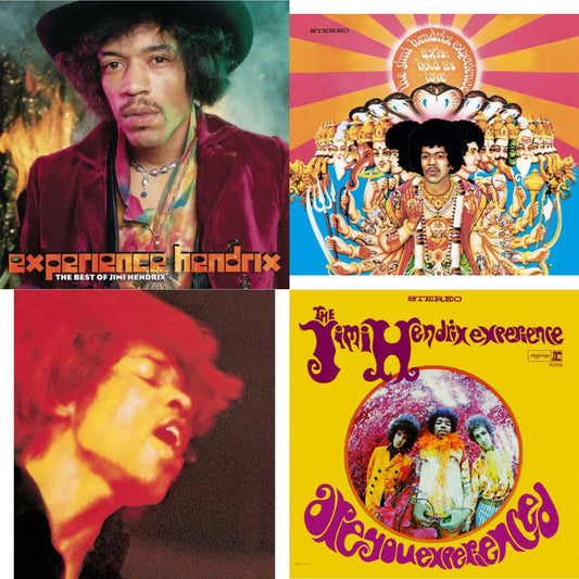 Axis: Bold As Love (180G) & Electric Ladyland (180G) & Are You Experienced (180G) & Experience Hendrix: Best Of Jimi Hendrix (2LP/150G)