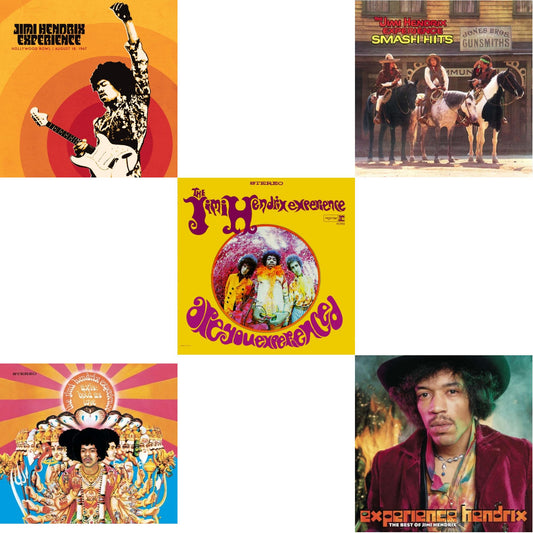 Jimi Hendrix Experience: Live At The Hollywood Bowl: August 18, 1967 & Axis: Bold As Love (180G) & Are You Experienced (180G) & Smash Hits (150G LP Vinyl/Original Poster Reproduction) & Experience Hendrix: Best Of Jimi Hendrix (2LP/150G)