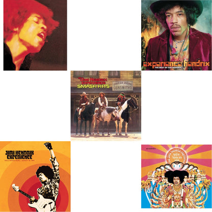 Jimi Hendrix Experience: Live At The Hollywood Bowl: August 18, 1967 & Axis: Bold As Love (180G) & Electric Ladyland (180G) & Smash Hits (150G LP Vinyl/Original Poster Reproduction) & Experience Hendrix: Best Of Jimi Hendrix (2LP/150G)