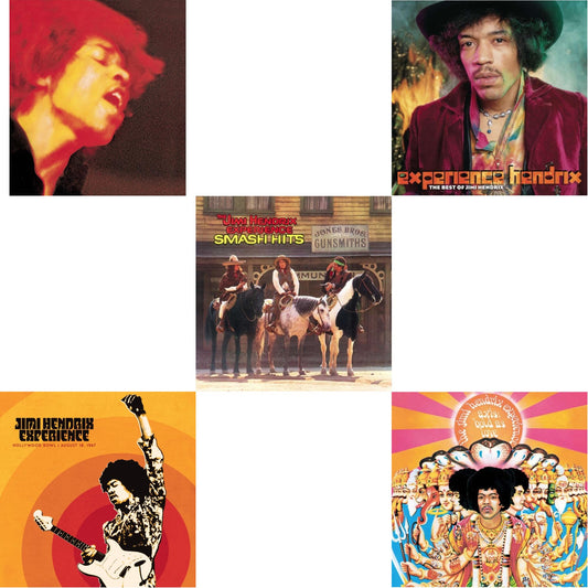 Jimi Hendrix Experience: Live At The Hollywood Bowl: August 18, 1967 & Electric Ladyland (180G) & Axis: Bold As Love (Mono) (180G) & Smash Hits (150G LP Vinyl/Original Poster Reproduction) & Experience Hendrix: Best Of Jimi Hendrix (2LP/150G)