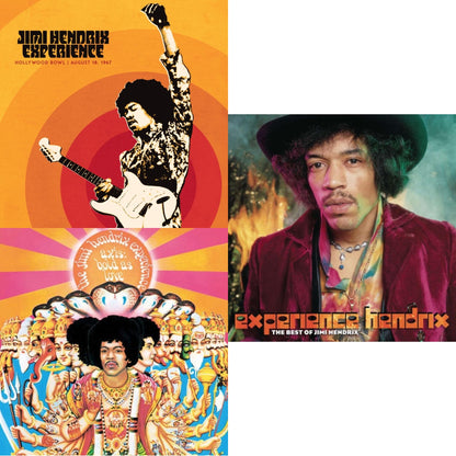Jimi Hendrix Experience: Live At The Hollywood Bowl: August 18, 1967 & Axis: Bold As Love (Mono) (180G) & Experience Hendrix: Best Of Jimi Hendrix (2LP/150G)