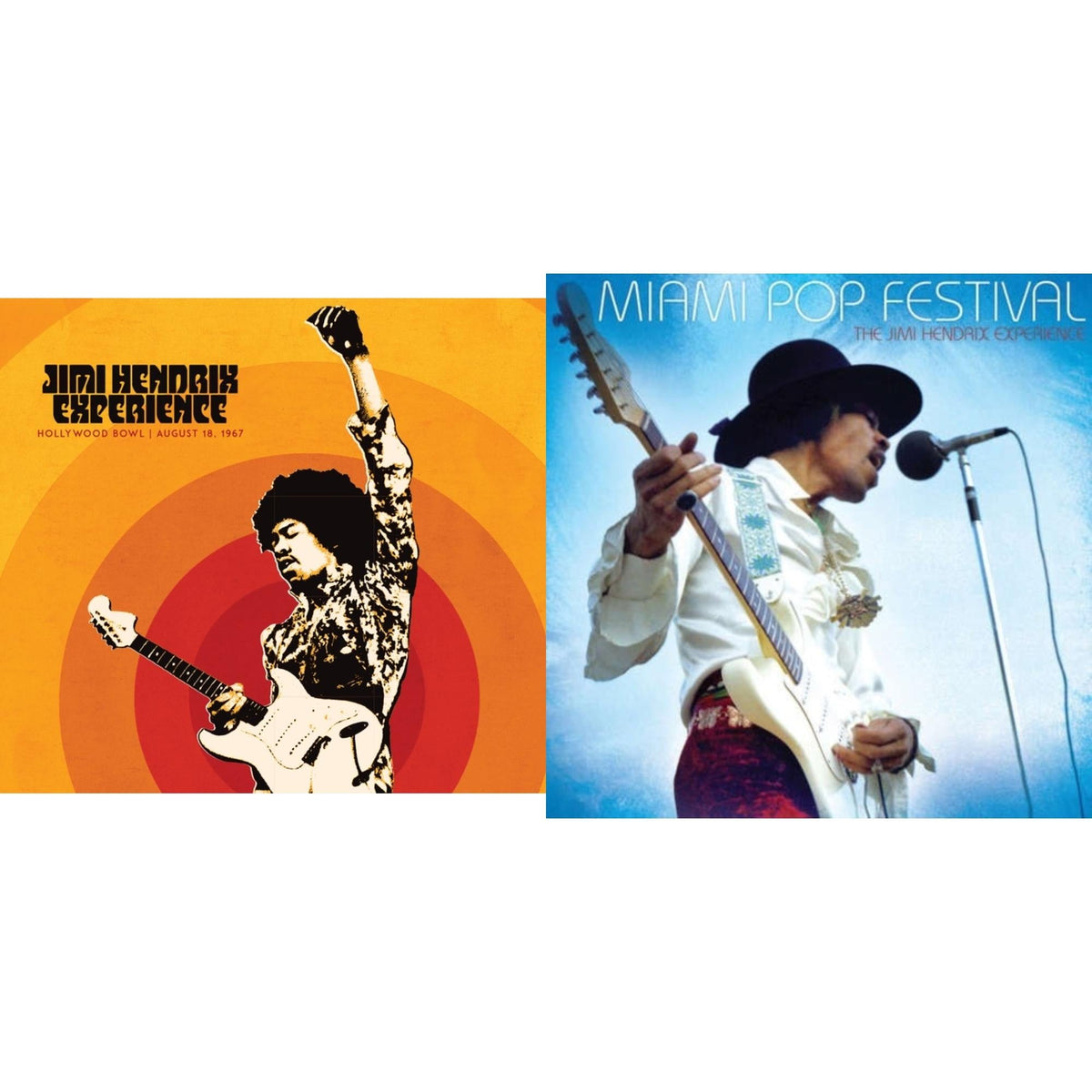 Jimi Hendrix Experience: Live At The Hollywood Bowl: August 18, 1967 & Miami Pop Festival