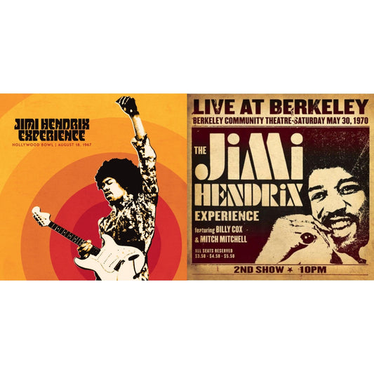 Jimi Hendrix Experience: Live At The Hollywood Bowl: August 18, 1967 & Live At Berkeley (2LP/Gatefold)