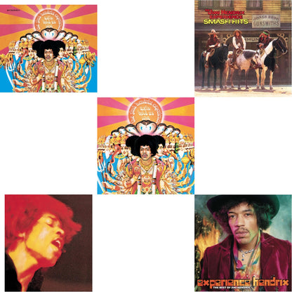 Axis: Bold As Love (180G) & Electric Ladyland (180G) & Axis: Bold As Love (Mono) (180G) & Smash Hits (150G LP Vinyl/Original Poster Reproduction) & Experience Hendrix: Best Of Jimi Hendrix (2LP/150G)