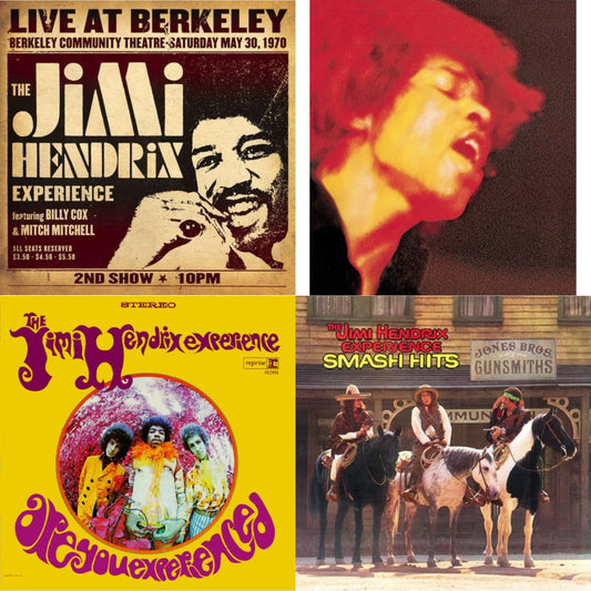 Live At Berkeley (2LP/Gatefold) & Electric Ladyland (180G) & Are You Experienced (180G) & Smash Hits (150G LP Vinyl/Original Poster Reproduction)