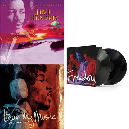 First Rays Of The New Rising Sun (2LP/150G) & Hear My Music (2LP/Gatefold) (180G) & Atlanta Pop Festival (2LP/Gatefold) (180G)
