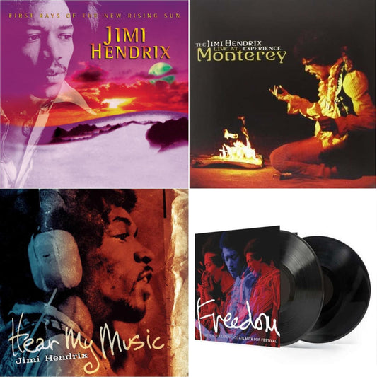 First Rays Of The New Rising Sun (2LP/150G) & Live At Monterey (180G) & Hear My Music (2LP/Gatefold) (180G) & Atlanta Pop Festival (2LP/Gatefold) (180G)