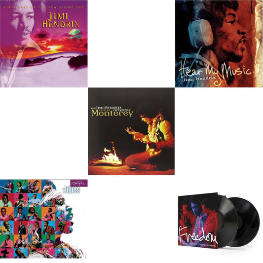 First Rays Of The New Rising Sun (2LP/150G) & Blues (2LP/180G/Gatefold) & Live At Monterey (180G) & Hear My Music (2LP/Gatefold) (180G) & Atlanta Pop Festival (2LP/Gatefold) (180G)