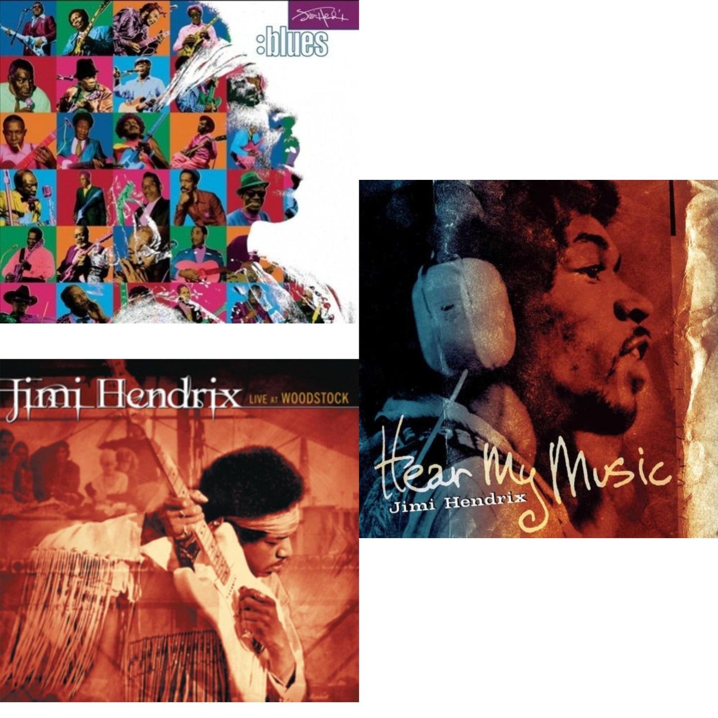 Blues (2LP/180G/Gatefold) & Live At Woodstock & Hear My Music (2LP/Gatefold) (180G)