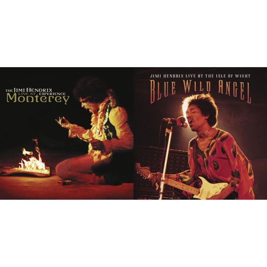 Live At Monterey & Blue Wild Angel: Jimi Hendrix Live At The Isle Of Wight