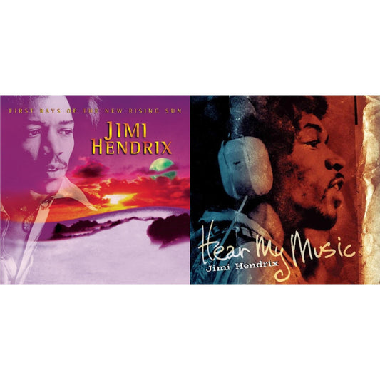 This is a 2 LP Vinyl SKU bundle.
1.This LP Vinyl is brand new.Format: LP VinylMusic Style: Psychedelic RockThis item's title is: First Rays Of The New Rising Sun (2LP/150G)Artist: Jimi HendrixLabel: Sony MusicBarcode: 196588315718Release Date: 5/10/2024
2.This LP Vinyl is brand new.