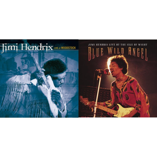 Live At Woodstock & Blue Wild Angel: Jimi Hendrix Live At The Isle Of Wight