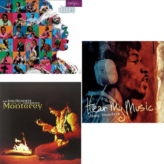 Blues (2LP/180G/Gatefold) & Live At Monterey (180G) & Hear My Music (2LP/Gatefold) (180G)