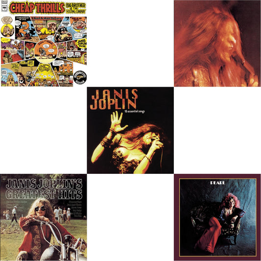 Cheap Thrills & Greatest Hits & 18 Essential Songs & I Got Dem Ol Kozmic Blues Again Mama & Pearl