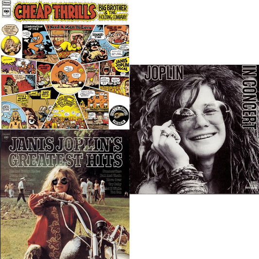 Cheap Thrills & Greatest Hits & Joplin In Concert