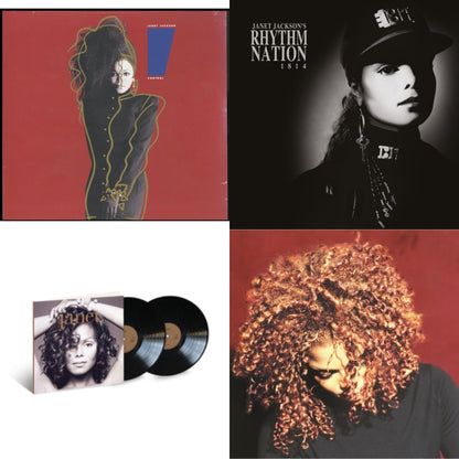 This is a 4 LP Vinyl SKU bundle.
1.This LP Vinyl is brand new.Format: LP VinylMusic Style: New Jack SwingThis item's title is: ControlArtist: Janet JacksonLabel: A&MBarcode: 602577378485Release Date: 6/7/2019
2.This LP Vinyl is brand new.