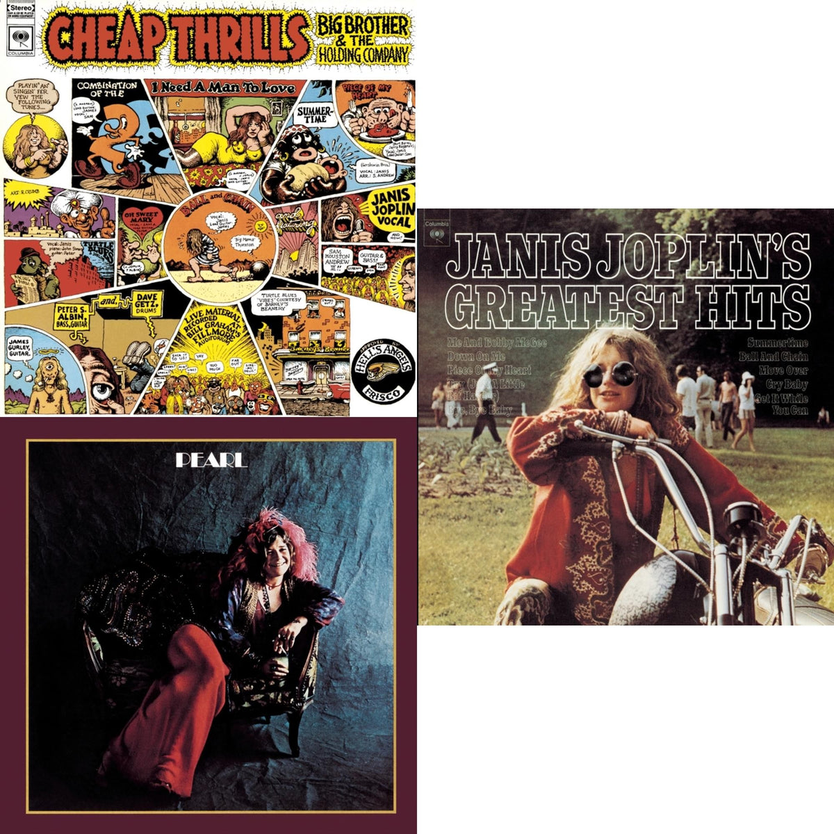 Cheap Thrills & Greatest Hits & Pearl