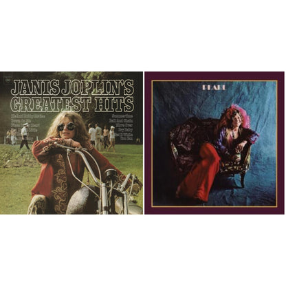 This is a 2 LP Vinyl SKU bundle.
1.This LP Vinyl is brand new.Format: LP VinylMusic Style: Blues RockThis item's title is: Greatest Hits (150G/Dl Card)Artist: Janis JoplinLabel: LEGACY/ COLUMBIABarcode: 190758195810Release Date: 3/2/2018
2.This LP Vinyl is brand new.