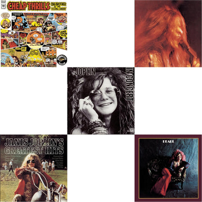 Cheap Thrills & Greatest Hits & Joplin In Concert & I Got Dem Ol Kozmic Blues Again Mama & Pearl