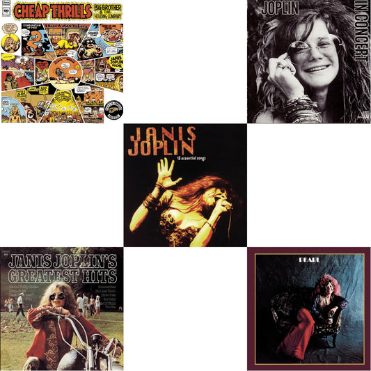 Cheap Thrills & Greatest Hits & 18 Essential Songs & Joplin In Concert & Pearl