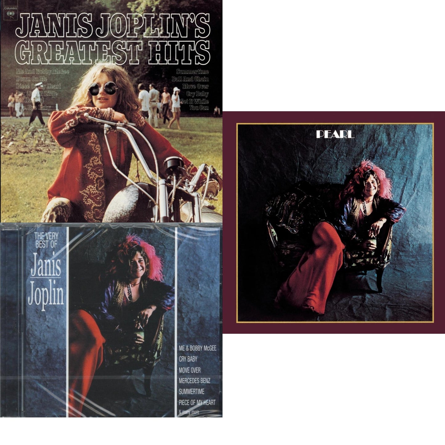 Greatest Hits & Very Best Of Janis Joplin & Pearl