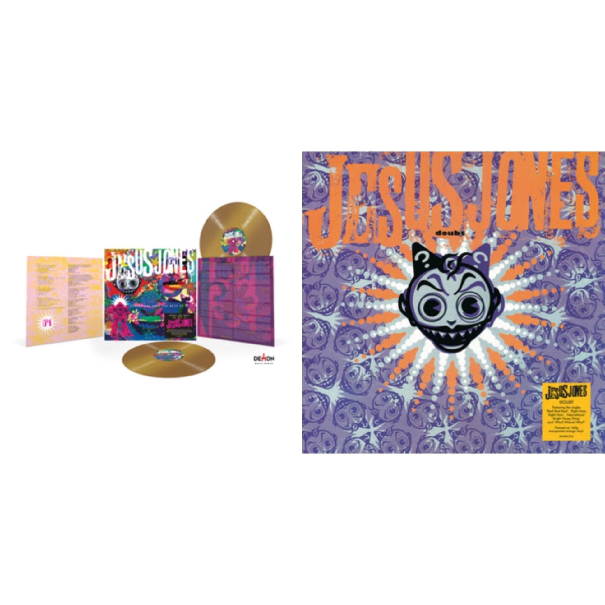 This is a 2 LP Vinyl SKU bundle.
1.This LP Vinyl is brand new.Format: LP VinylMusic Style: Alternative RockThis item's title is: Zeroes & Ones: Best Of (2LP/Gold Vinyl/140G)Artist: Jesus JonesLabel: DEMON RECORDSBarcode: 5014797906402Release Date: 10/28/2022
2.