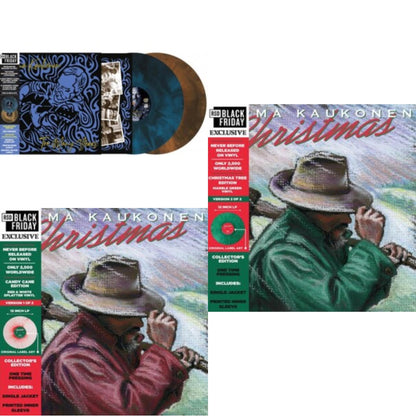 Christmas… (Candy Cane Edition) & Christmas… (Christmas Tree Edition) & Too Many Years (Deluxe/1-Blue/Black/2-Brown/Black Smoke LP Vinyl) (Rsd)