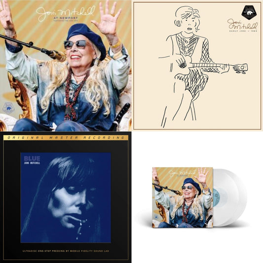 At Newport (2LP/Clear Vinyl) & At Newport (2LP) & Early Joni - 1963 & Blue (2LP Box/180G/45RPM Supervinyl Ultradisc One-Step/Limited/Numbered)