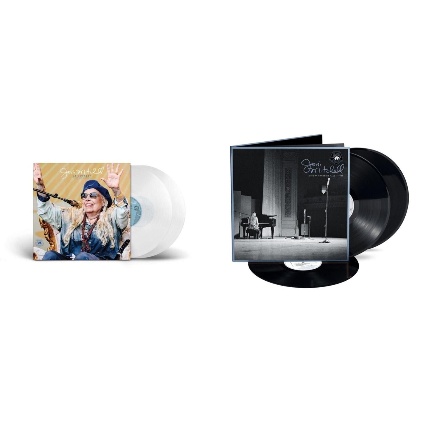 This is a 2 LP Vinyl SKU bundle.
1.This LP Vinyl is brand new.Format: LP VinylThis item's title is: At Newport (2LP/Clear Vinyl)Artist: Joni MitchellLabel: Rhino Records (2)Barcode: 081227820817Release Date: 7/28/2023
2.This LP Vinyl is brand new.