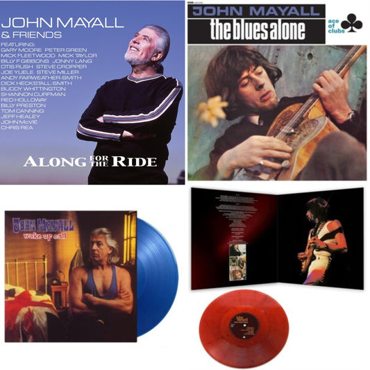 Along For The Ride (Limited/2LP/CD) & Blues Alone & Wake Up Call (180G/Translcuent Blue LP Vinyl) & Road Show Blues (Red Marble LP Vinyl)